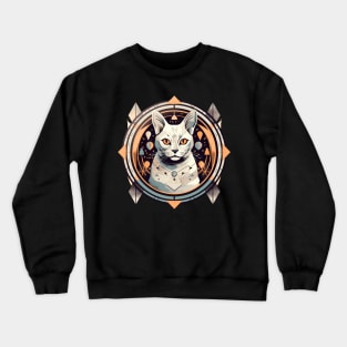 Egyptian Cat Halloween, Cat Lover Crewneck Sweatshirt